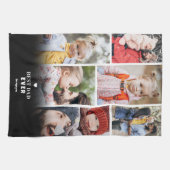 Linge De Cuisine Papa personnalisé Photo Collage père (Horizontal)