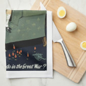 Linge De Cuisine Papa, qu'as-tu fait pendant la Grande Guerre ? (Quart Plié)