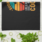 Linge De Cuisine Papa Rugby (Plié)