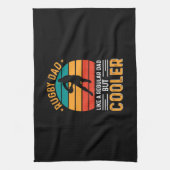 Linge De Cuisine Papa Rugby (Vertical)