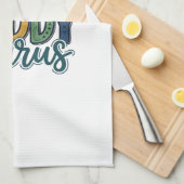 Linge De Cuisine Papa Saurus Mignon Dinosaure Papa Conception de Ve (Quart Plié)
