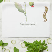 Linge De Cuisine Papaver rhoeas  (Plié)