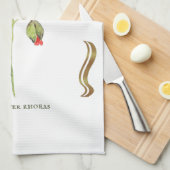 Linge De Cuisine Papaver rhoeas  (Quart Plié)