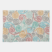 Linge De Cuisine Papier fripé par fantaisie de broderie (Horizontal)