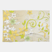 Linge De Cuisine Papier mural à fleurs 3 (Horizontal)