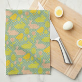 Linge De Cuisine Papier peint de Pâques (Quart Plié)