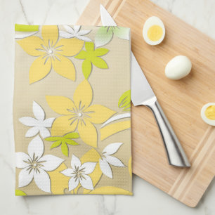 Linge De Cuisine Papier peint fleurs 3