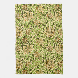 Linge De Cuisine Papier peint floral Chèvrefeuille de William Morri