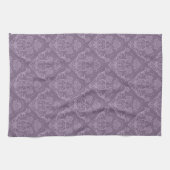 Linge De Cuisine Papier peint floral pourpre (Horizontal)