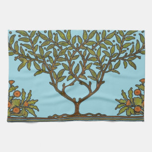 Linge De Cuisine Papier peint frise d'arbre de William Morris