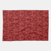 Linge De Cuisine Papier peint rouge (Horizontal)