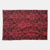 Linge De Cuisine Papier peint rouge 2 (Horizontal)