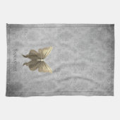 Linge De Cuisine Papillon à bijoux en or (Horizontal)