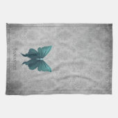 Linge De Cuisine Papillon à bijoux turquoise (Horizontal)