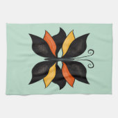 Linge De Cuisine Papillon Abstrait Beau insecte (Horizontal)