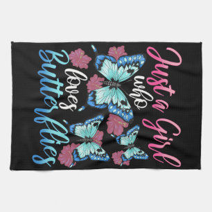 Linge De Cuisine Papillon Aime Juste Une Fille Qui Aime Les Papillo