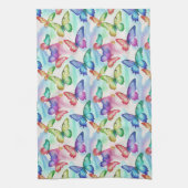 Linge De Cuisine Papillon Aquarelle (Vertical)