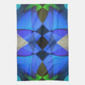 Linge De Cuisine Papillon bleu (Vertical)