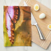 Linge De Cuisine Papillon bleu Nature Abstraite (Quart Plié)