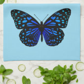 Linge De Cuisine Papillon bleu Thunder_Cove (Plié)