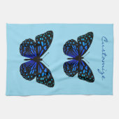 Linge De Cuisine Papillon bleu Thunder_Cove (Horizontal)