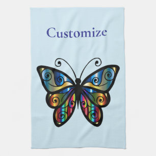 Linge De Cuisine Papillon Coloré Thunder_Cove