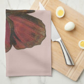 Linge De Cuisine Papillon Coq Rouge (Quart Plié)