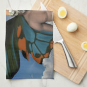 Linge De Cuisine Papillon crânien (Quart Plié)