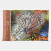 Linge De Cuisine Papillon d'anniversaire (Horizontal)