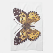 Linge De Cuisine Papillon de femme peint (Vertical)
