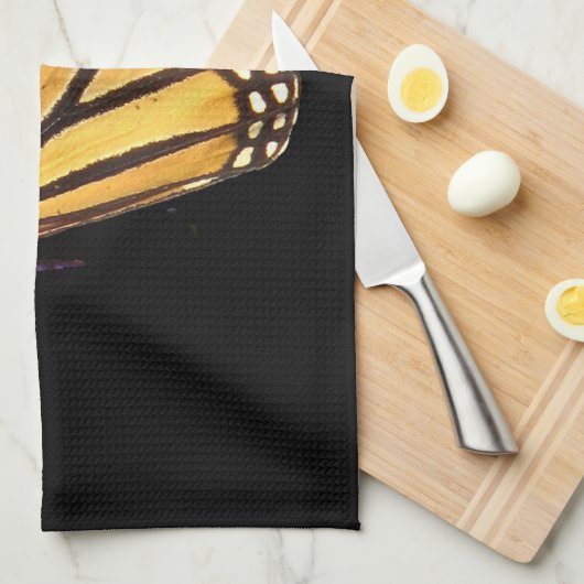 Linge De Cuisine Papillon de monarque (Quart Plié)