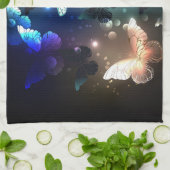 Linge De Cuisine Papillon de nuit (Plié)