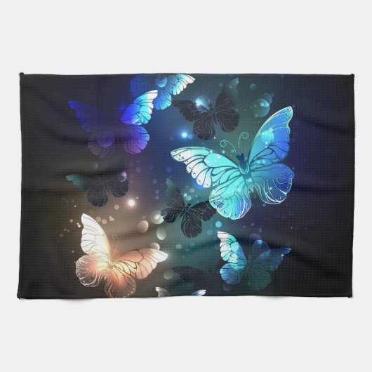 Linge De Cuisine Papillon de nuit (Horizontal)