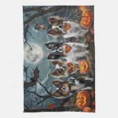 Linge De Cuisine Papillon Halloween Éffrayant (Vertical)