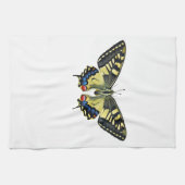 Linge De Cuisine Papillon jaune et noir    (Horizontal)