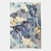 Linge De Cuisine Papillon jaune orchidée violet (Vertical)