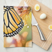 Linge De Cuisine Papillon Majestic Gros plan (Quart Plié)