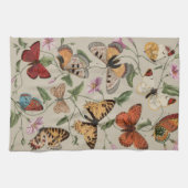 Linge De Cuisine Papillon Moth Nature Collection Dessin (Horizontal)