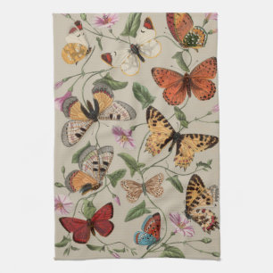 Linge De Cuisine Papillon Moth Nature Collection Dessin