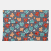 Linge De Cuisine Papillon multicolore (Horizontal)