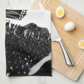 Linge De Cuisine papillon timide blacq (Quart Plié)