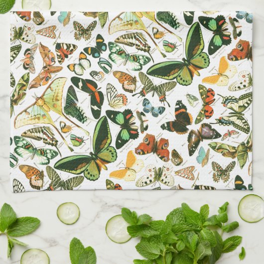 Linge De Cuisine Papillons (Plié)