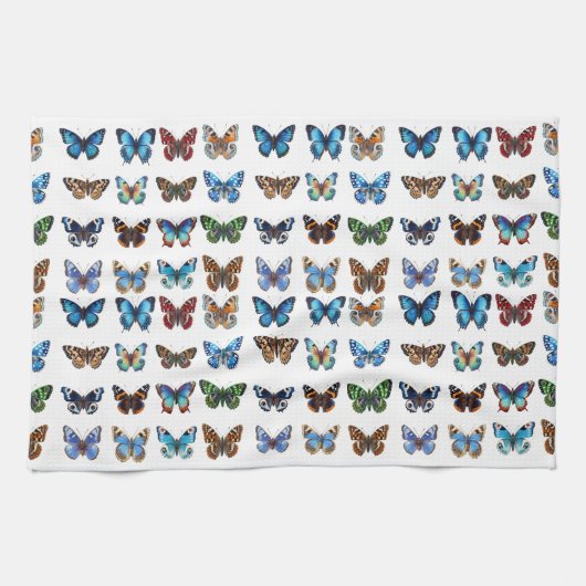 Linge De Cuisine Papillons (Horizontal)