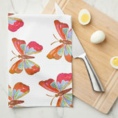 Linge De Cuisine Papillons (Quart Plié)