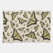 Linge De Cuisine Papillons à queue jaune du sud-ouest partout (Horizontal)