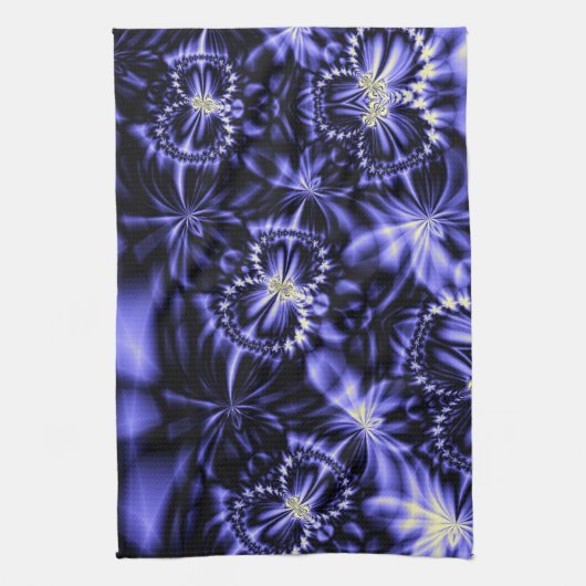 Linge De Cuisine Papillons bleus (Vertical)