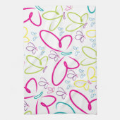 Linge De Cuisine Papillons brillants (Vertical)