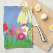 Linge De Cuisine Papillons colorés (Quart Plié)