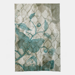 Linge De Cuisine Papillons d'arabesque V