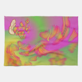 Linge De Cuisine Papillons & Fleurs (Horizontal)
